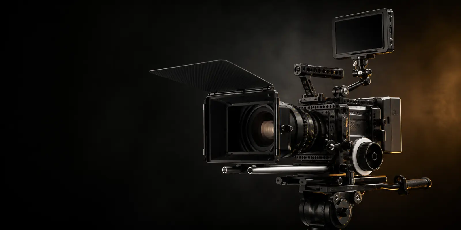 Equipo cinematográfico profesional